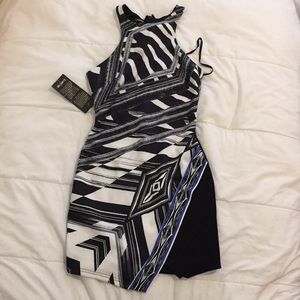 Mid-thigh sleeveless dress